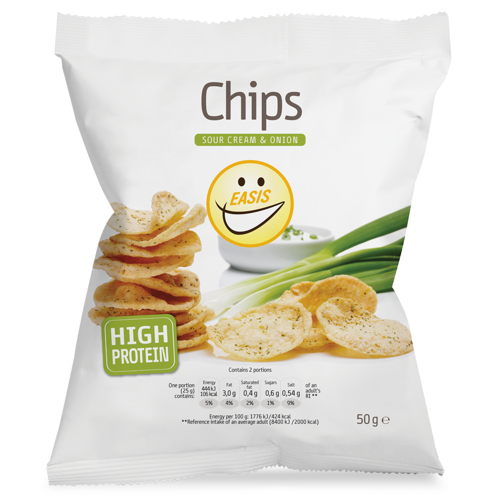 EASIS Chips med sour cream & onion