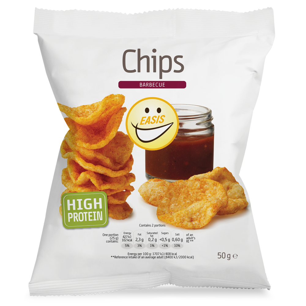 Chips BBQ, Kasse med 14 stk.