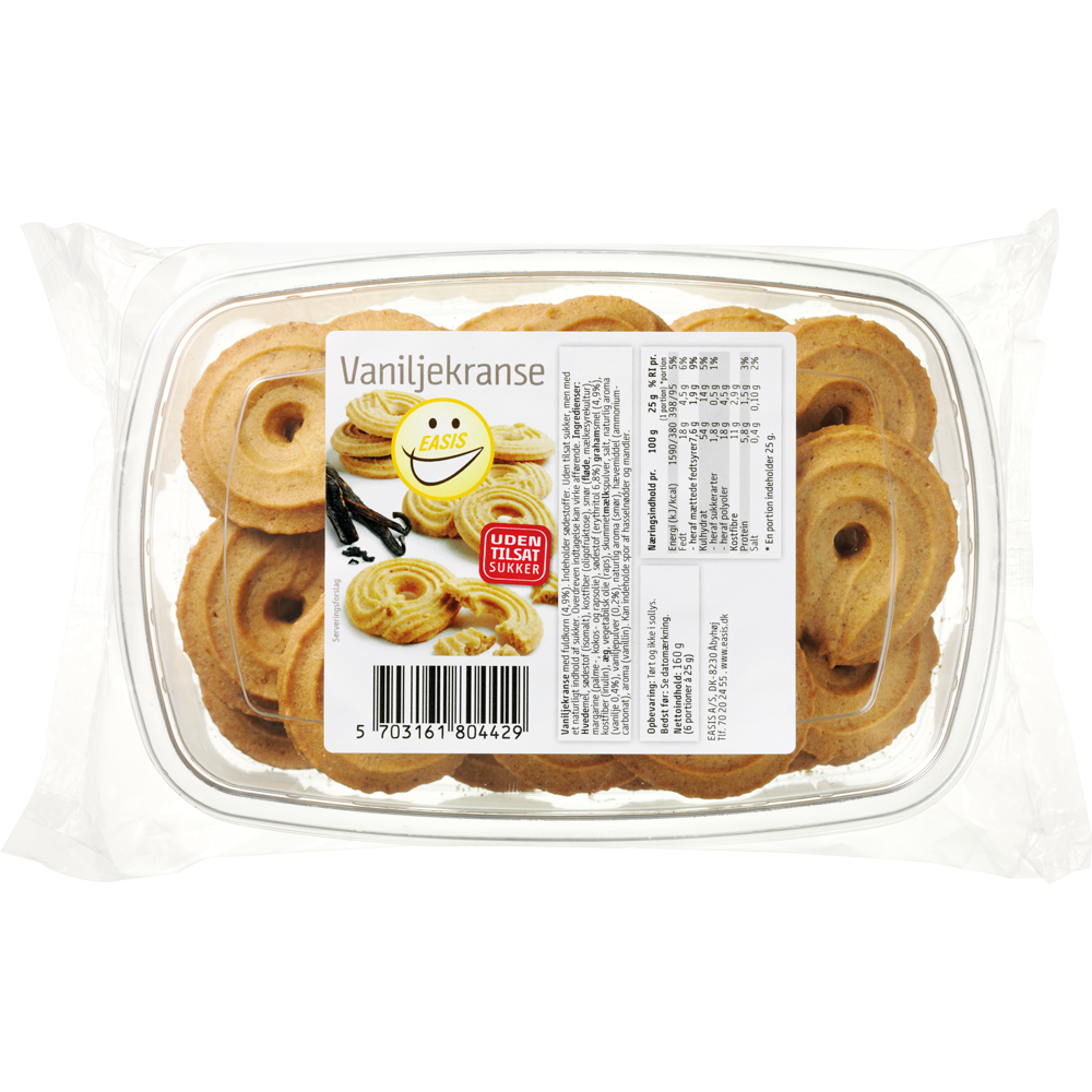 EASIS Vaniljekranser