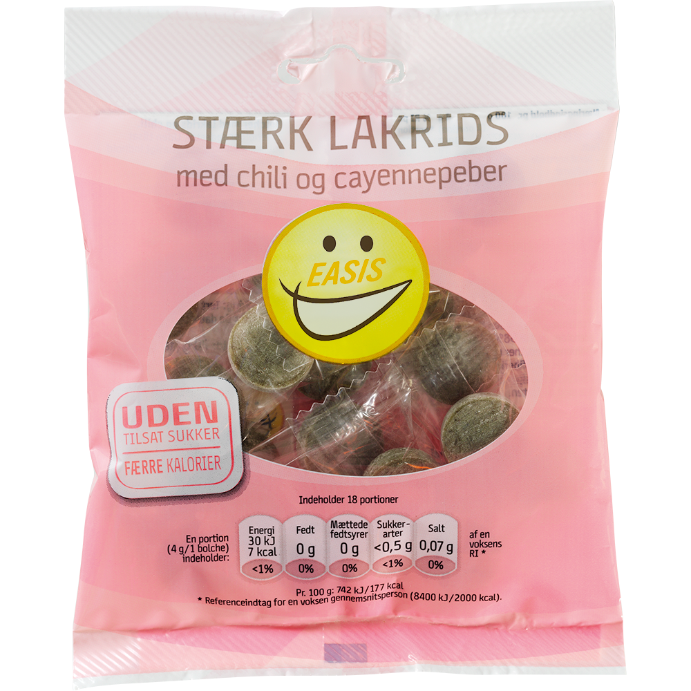 EASIS Sterk lakrisdrops
