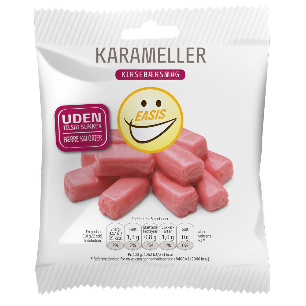 EASIS Karameller med kirsebærsmak