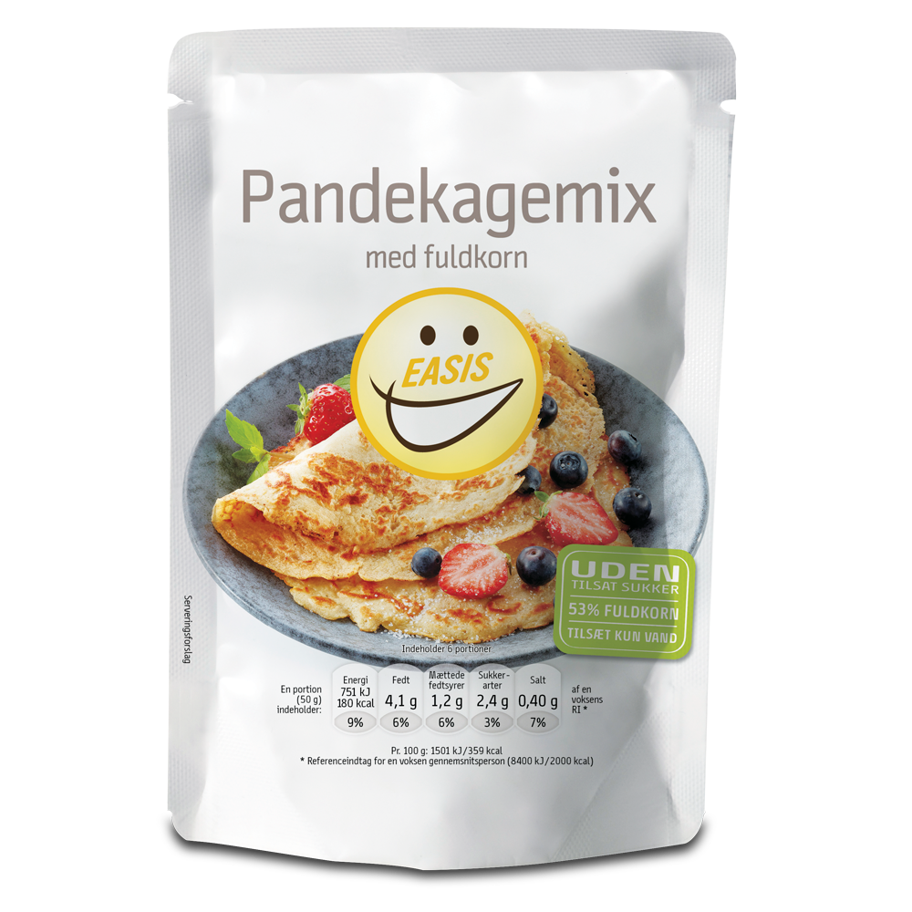 EASIS Pannekakemiks med fullkorn
