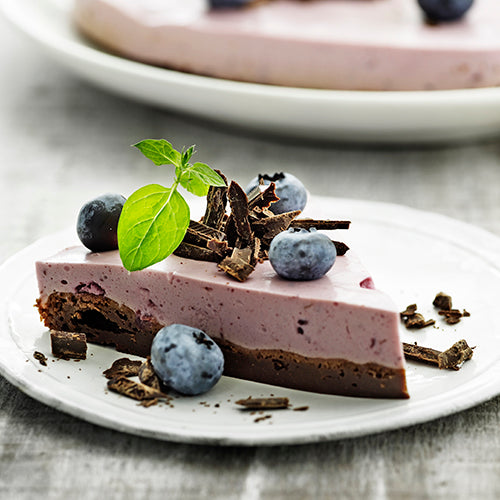 Brownie med frukt fromage