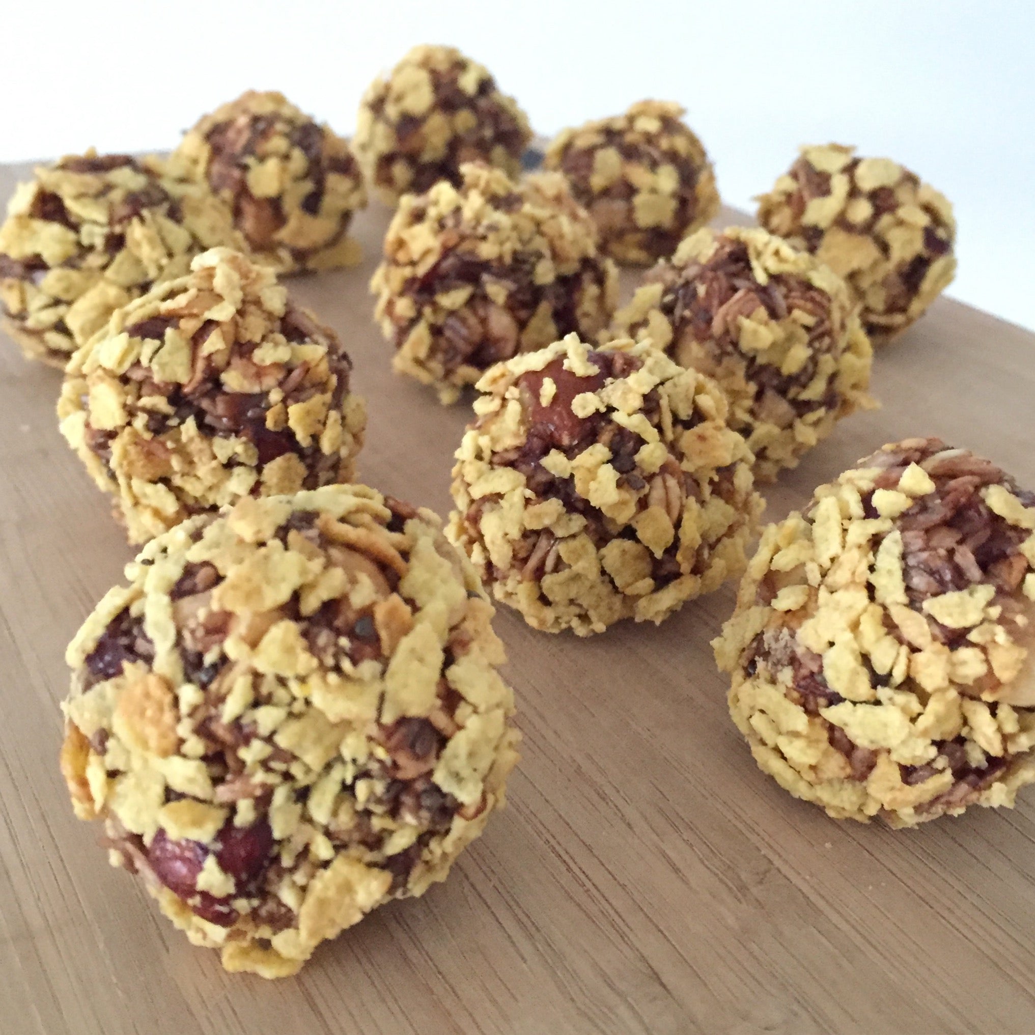 Sjokoladekuler med bringebær