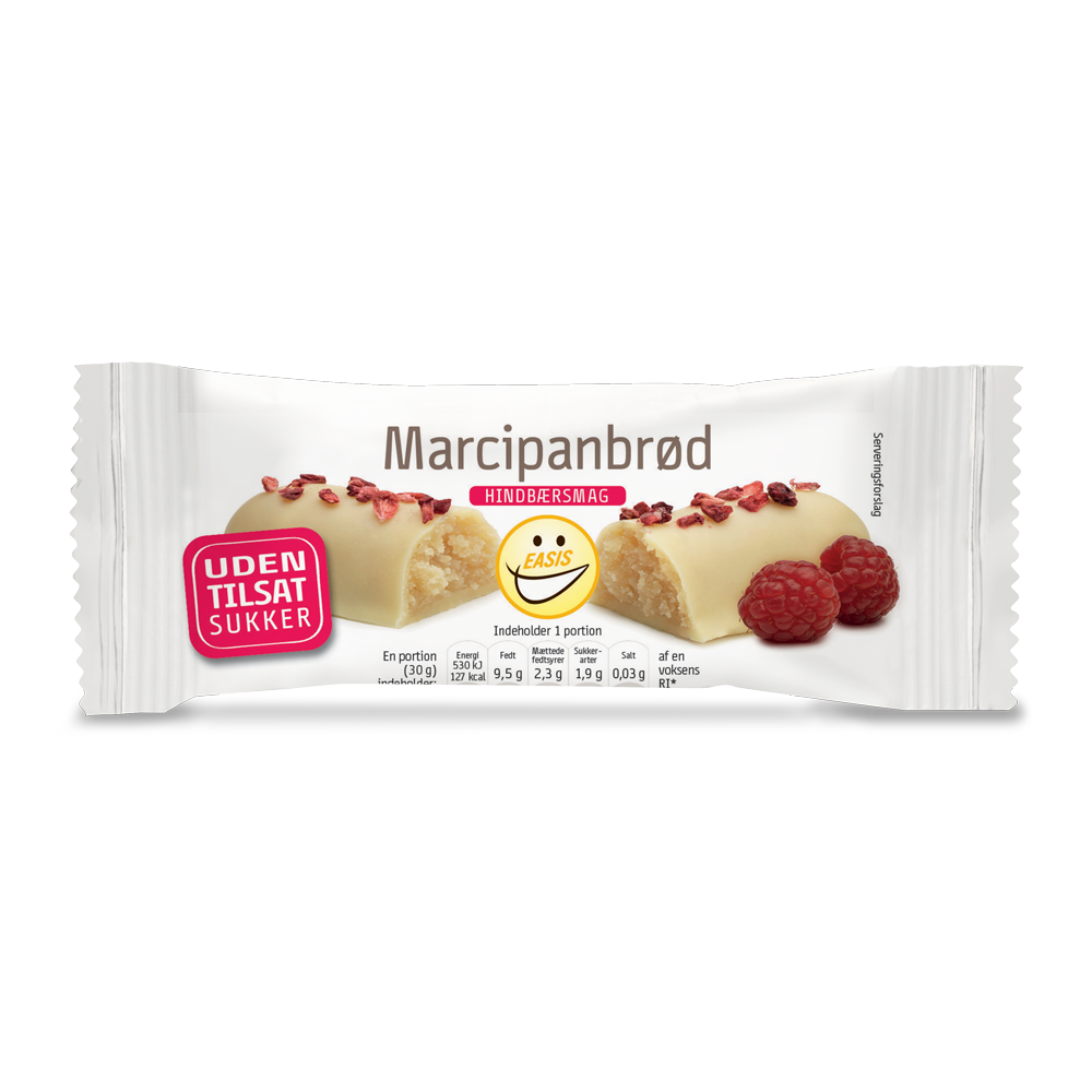 EASIS Marsipanbrød med bringebærsmak